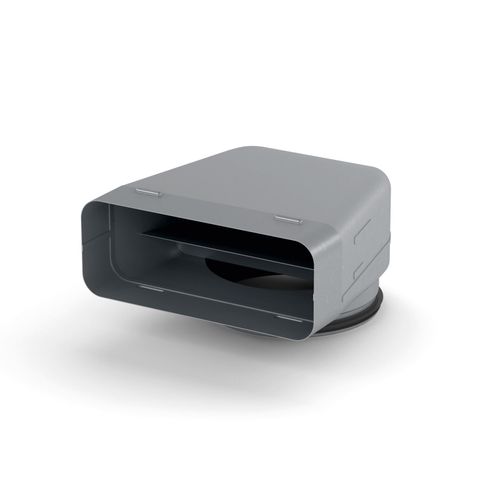 Bøjning 90 GR 90x220 - Ø150 stål