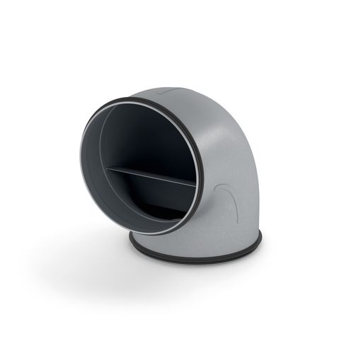 Bøjning 90 GR Ø150 stål