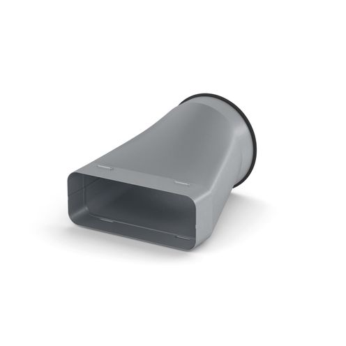 Overgangsstuds 90x220 - Ø150 stål