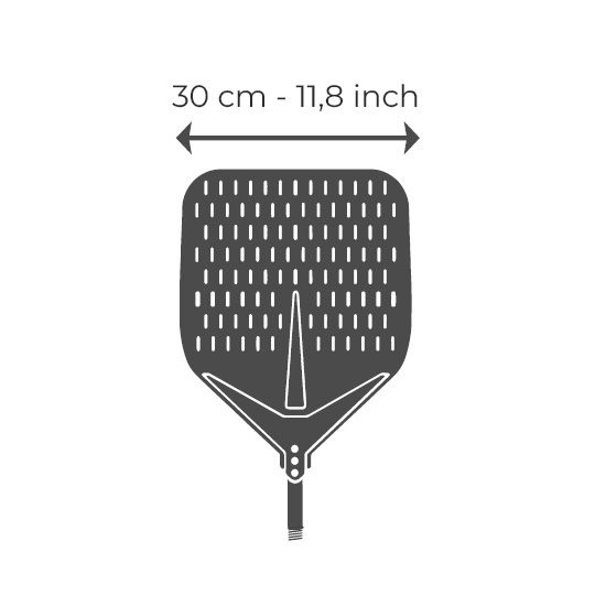 Medium pizzaspade 30 cm