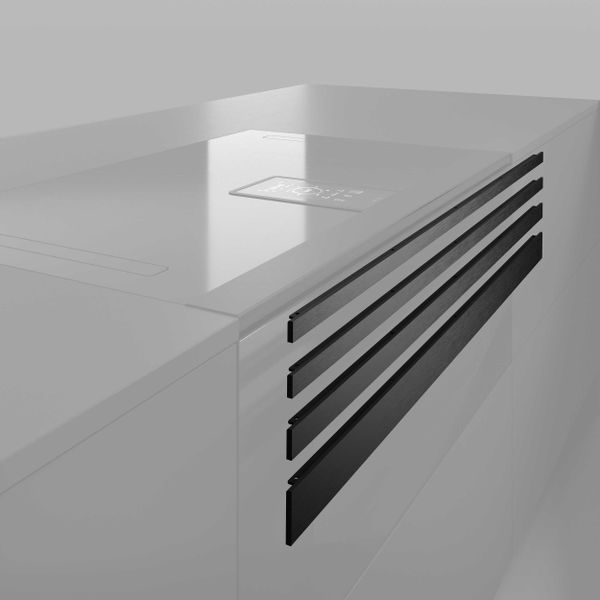 Frontprofil kit, planmontering 50mm, Lhov