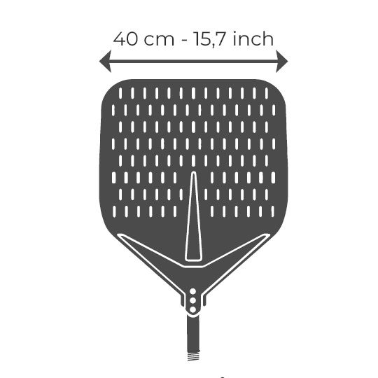 Extra Large pizzaspade 40 cm