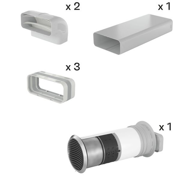 Rørføringspakke Prime 2, for aftræk